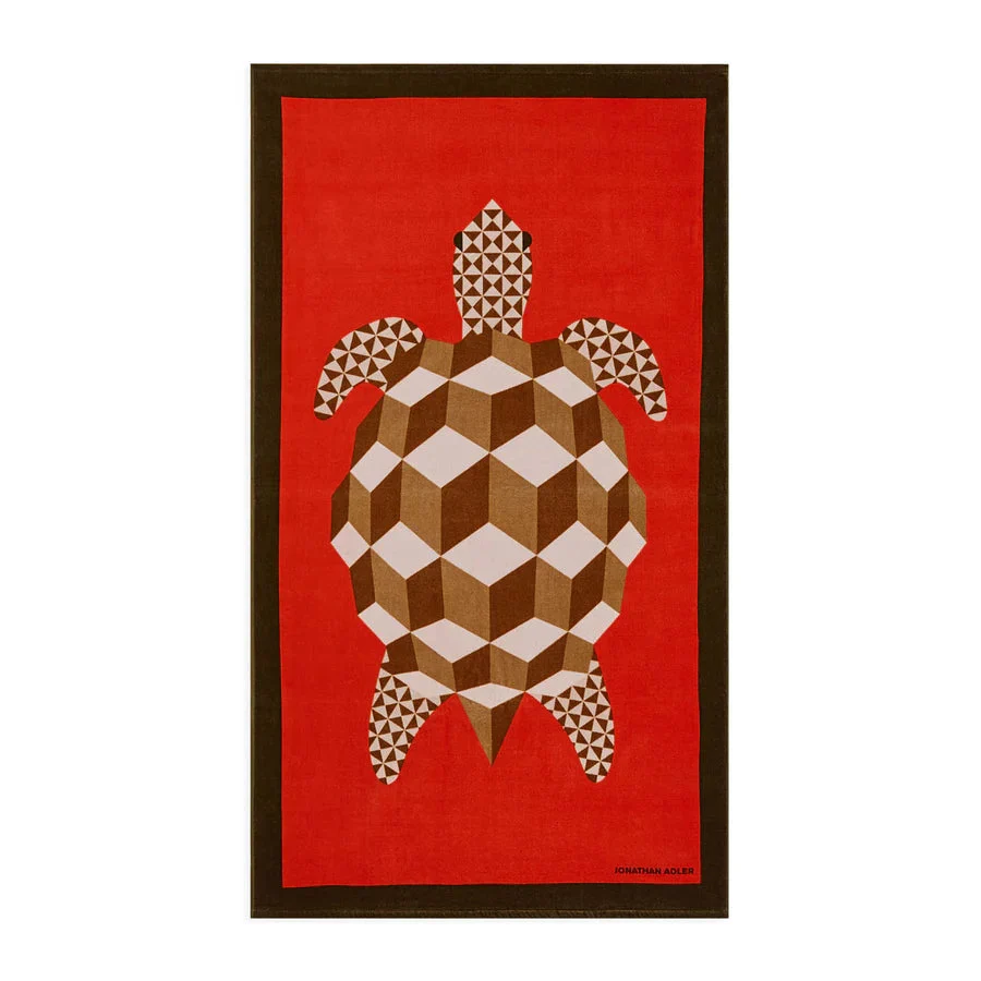 Turtle Cotton Beach Towel