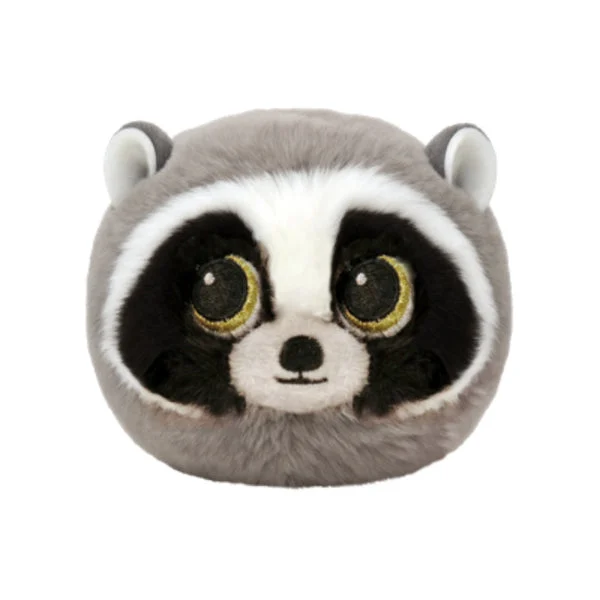 Ty Beanie Bouncer Bandito - Gray Raccoon Plush Toy