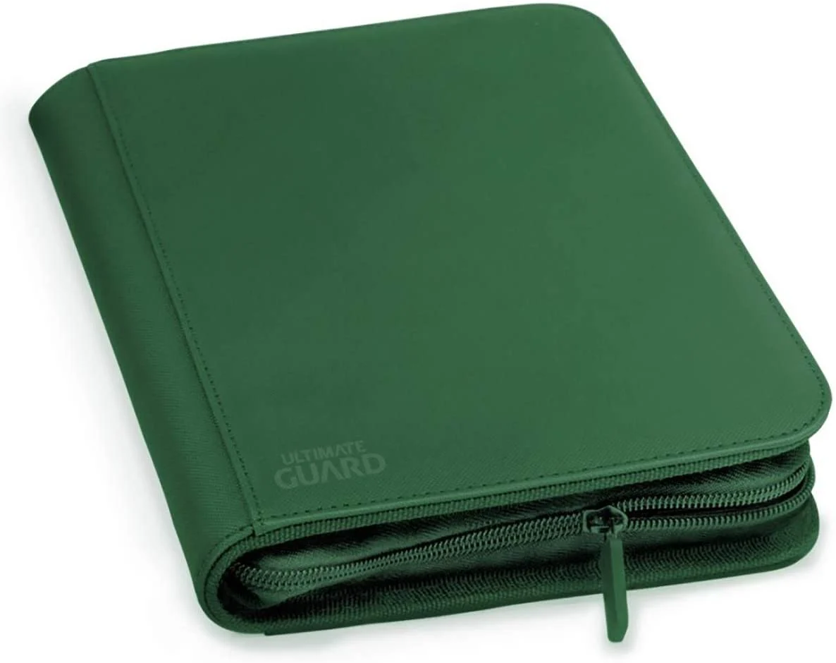 Ultimate Guard 4 Pocket Xenoskin Zipfolio - Green