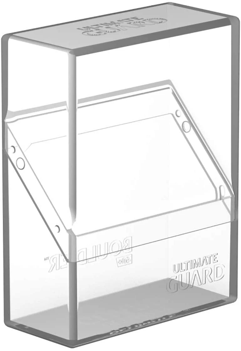Ultimate Guard 40+ Boulder Deck Case - Clear