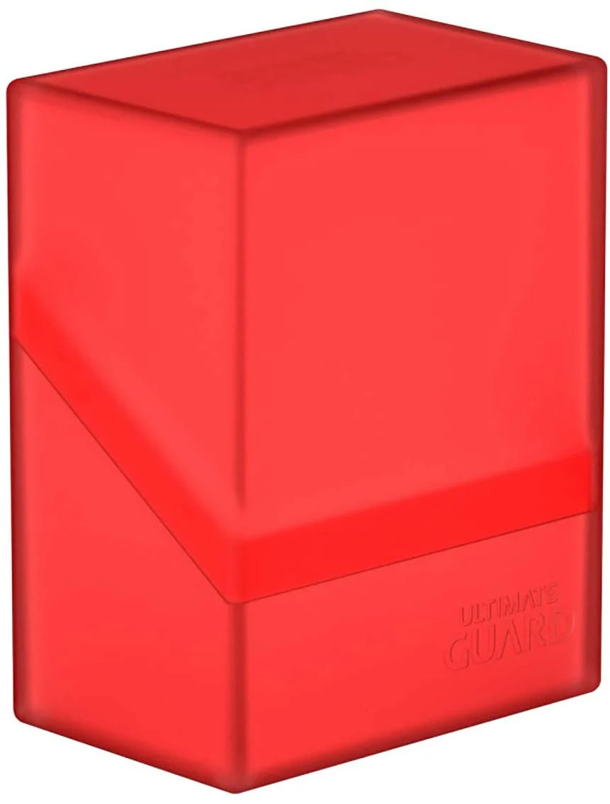 Ultimate Guard 60+ Boulder Deck Case - Ruby