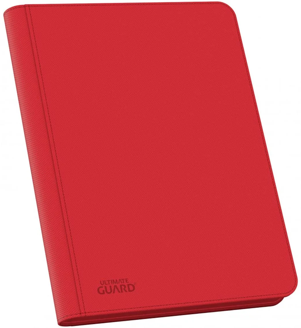 Ultimate Guard 9 Pocket Xenoskin Zipfolio - Red