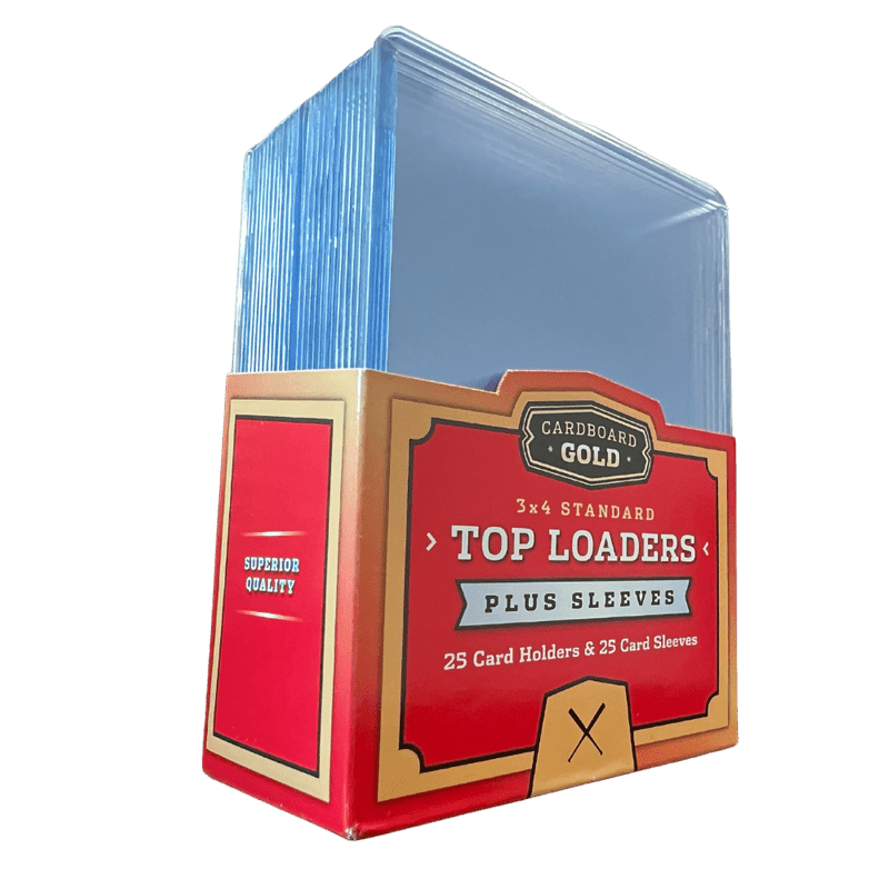 Ultra CBG Pro Regular Card Size Toploaders with Soft Sleeves Combo- 100ct Bundle