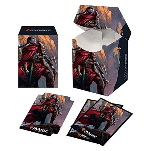Ultra Pro 100+ Deck Box & 100ct Sleeves Combo - MTG Zendikar Rising - Anowon, the Ruin Thief