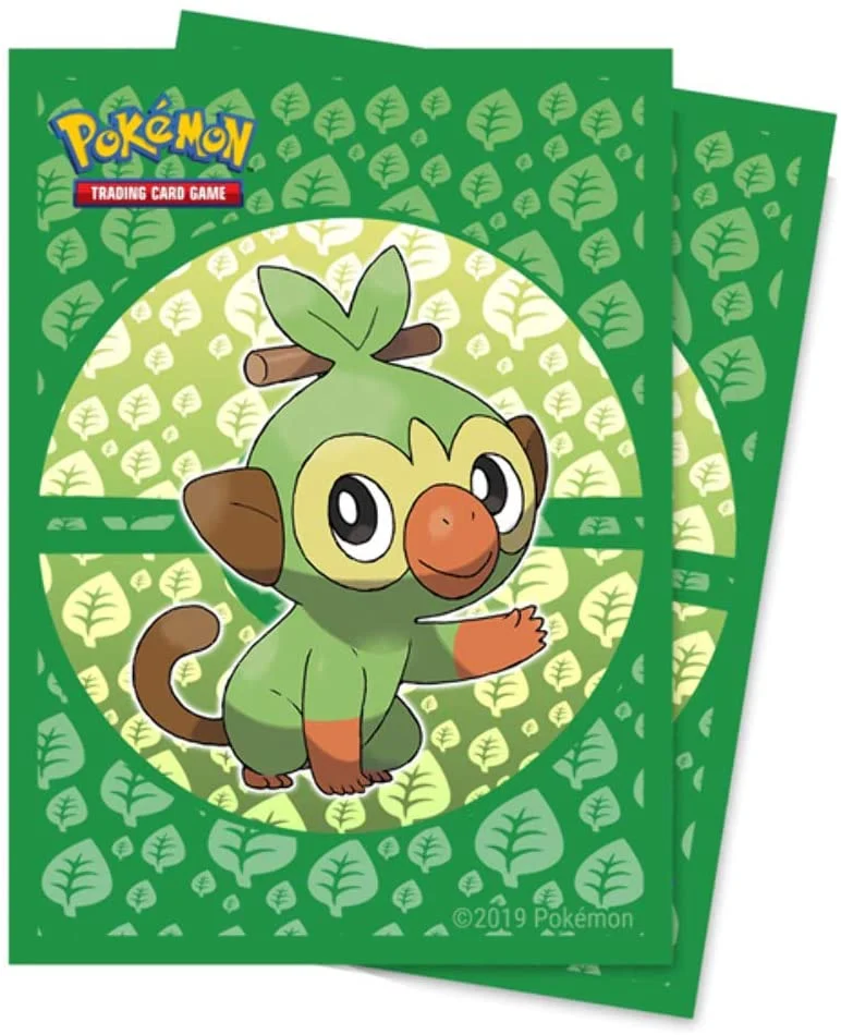 Ultra Pro 65ct Standard Card Sleeves - Pokemon Galar Starters Grookey