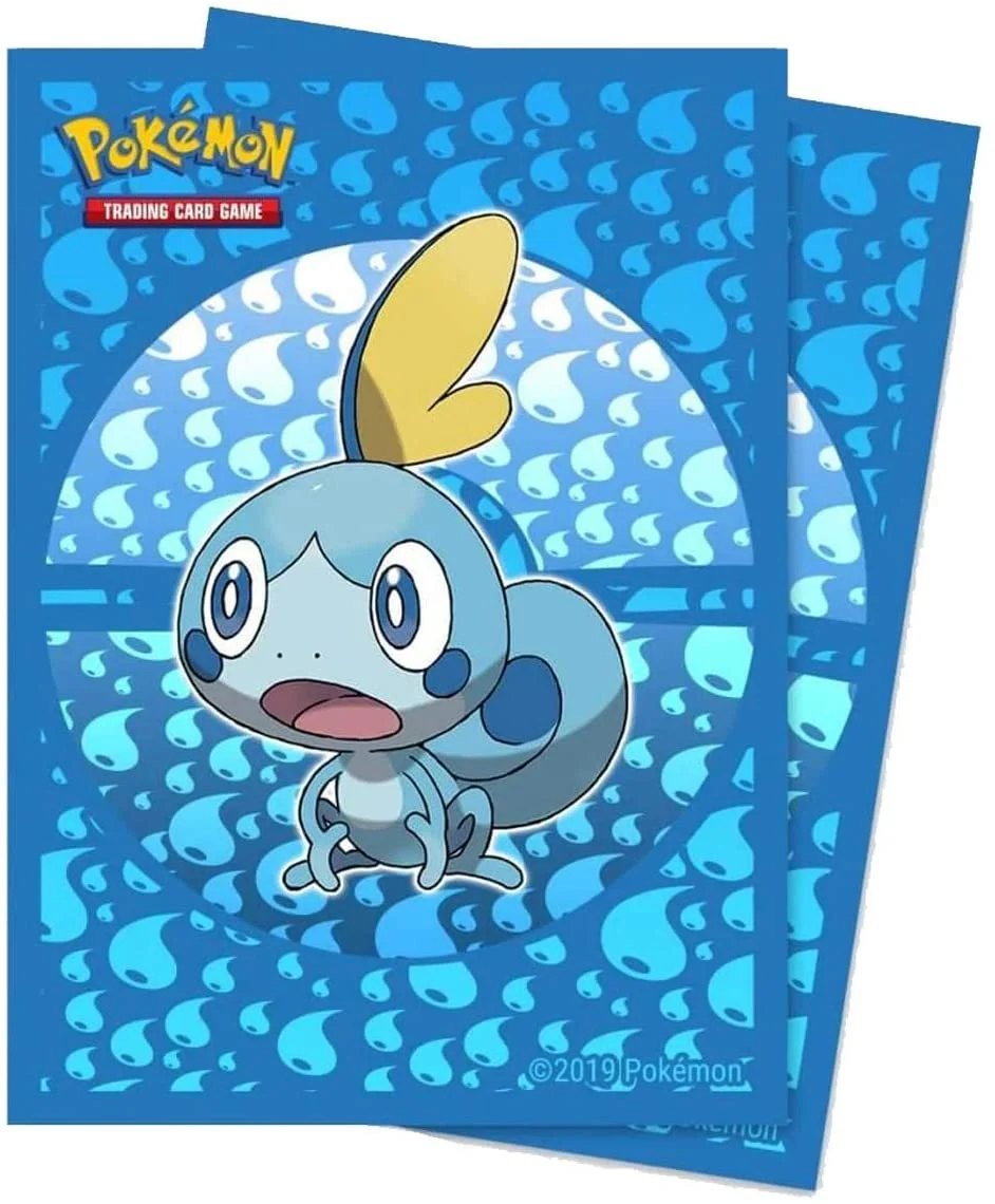 Ultra Pro 65ct Standard Card Sleeves - Pokemon Galar Starters Sobble