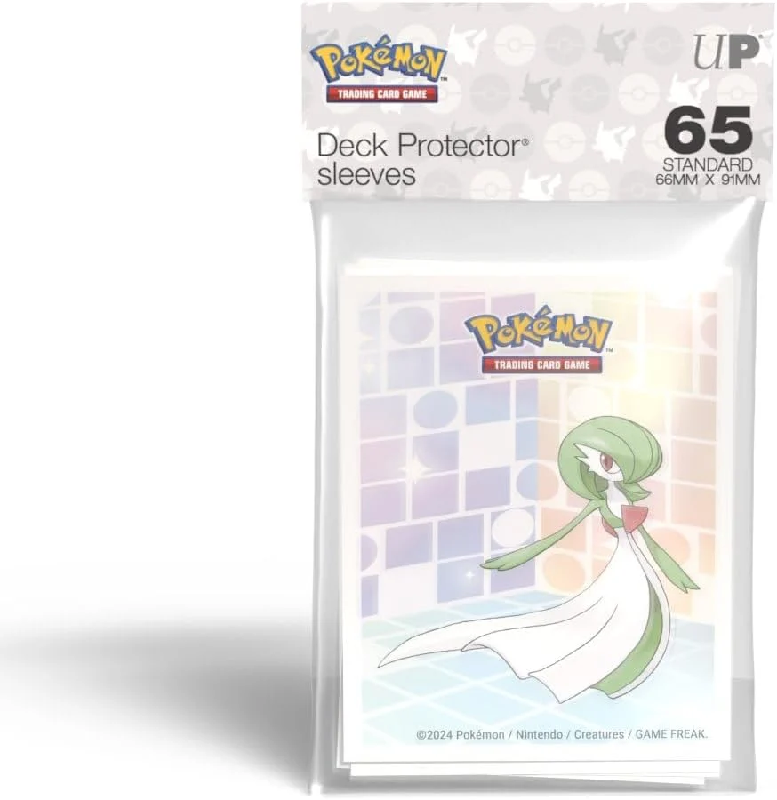 Ultra PRO - Gallery Series Trick Room 65ct Deck Protector Sleeves for Pokémon, Standard Size Durable Premium Vivid Full-Color Artwork Quality Card Sleeves