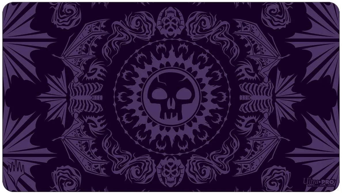 Ultra Pro Playmat - MTG Mana 7 Black Swamp