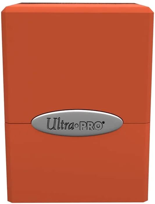 Ultra Pro Satin Cube Deck Box - Pumpkin Orange
