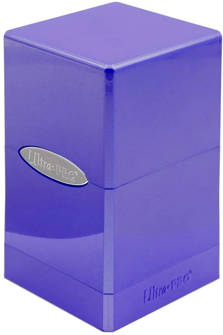 Ultra Pro Satin Tower Deck Box - Hi-Gloss Amethyst