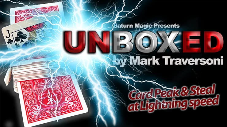 Unboxed Red(Gimmicks and Online Instructions) by Mark Traversoni - Trick