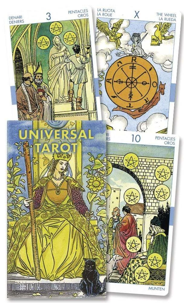 Universal Tarot Deck - 78 Card Deck & Guide Booklet