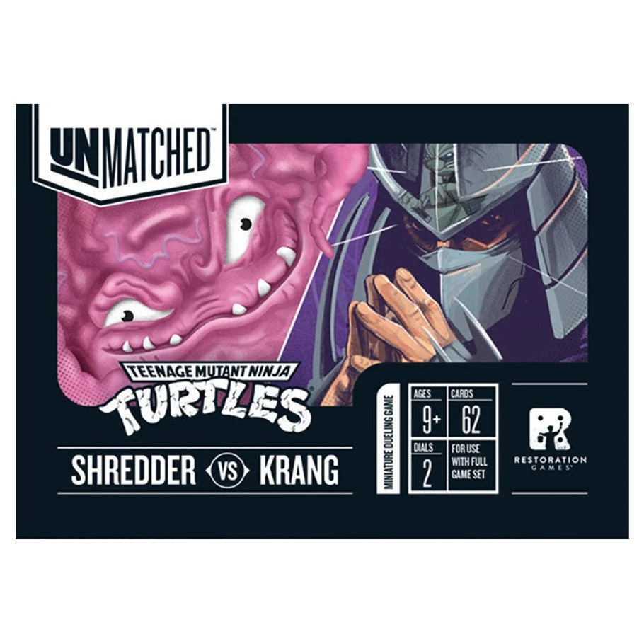 Unmatched Adventures TMNT Shredder Expansion
