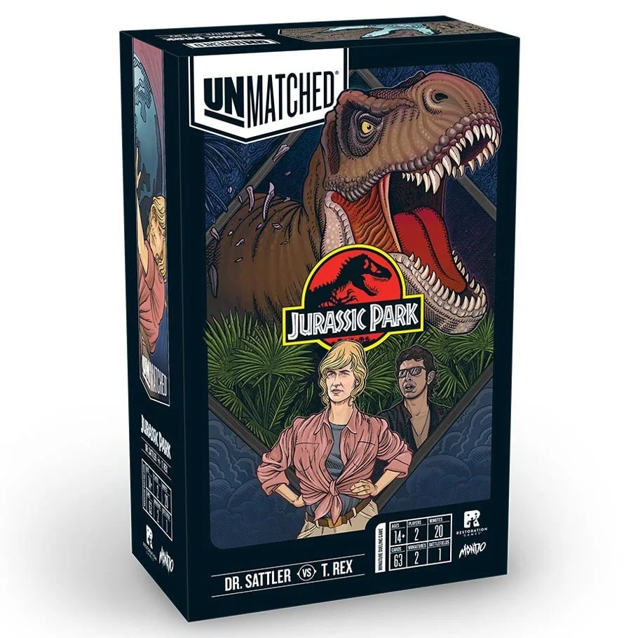Unmatched Jurassic Park Settler vs T-Rex