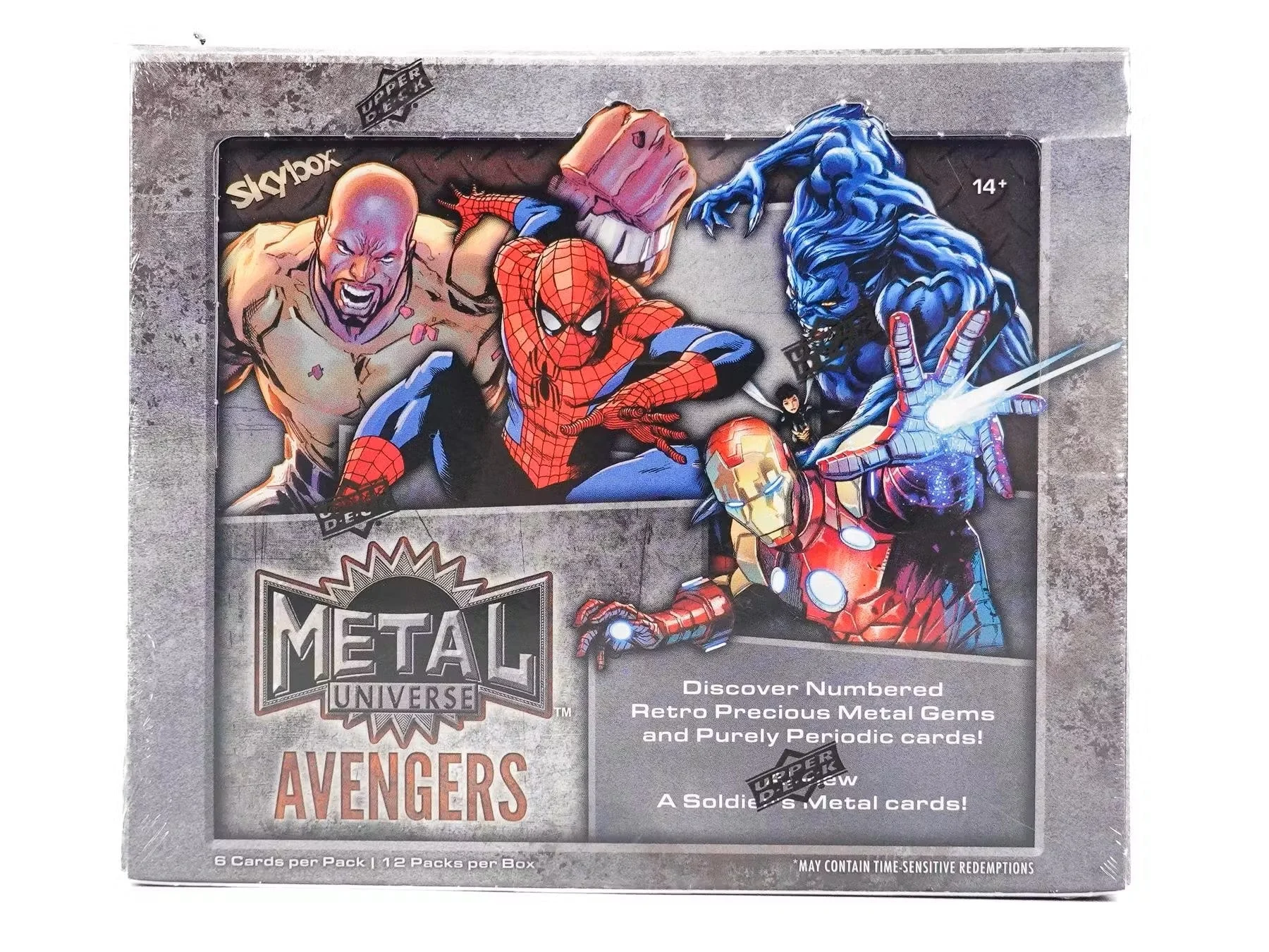 Upper Deck 2024 Marvel Metal Universe Avengers Trading Cards Hobby Box