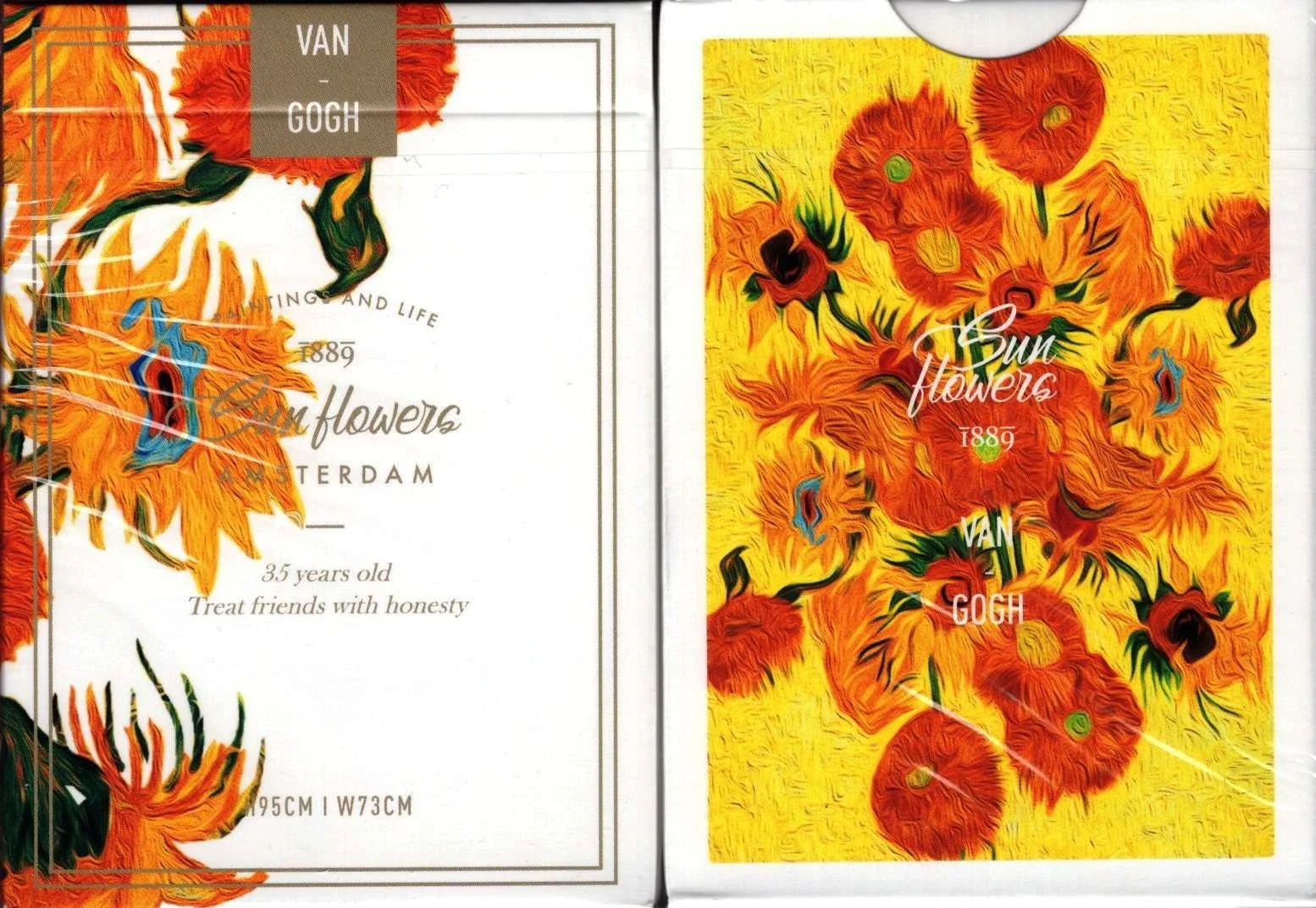 Van Gogh Sunflowers Playing Cards USPCC