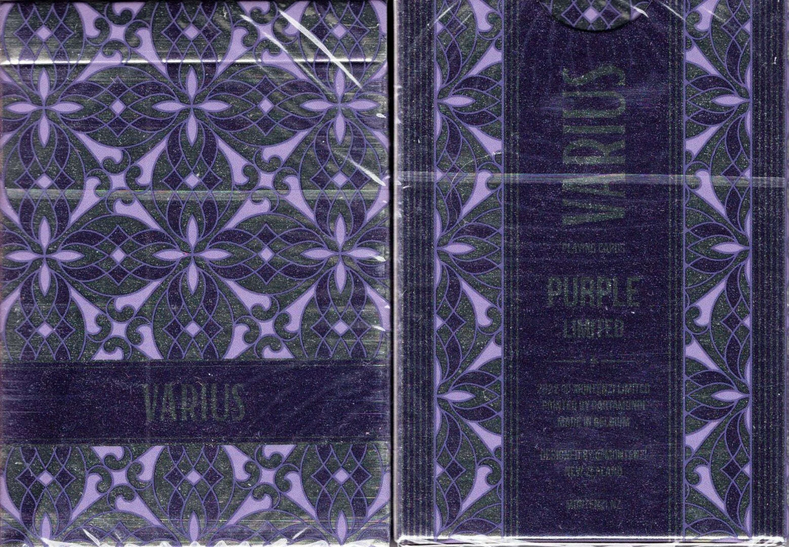 Varius Purple Playing Cards Cartamundi
