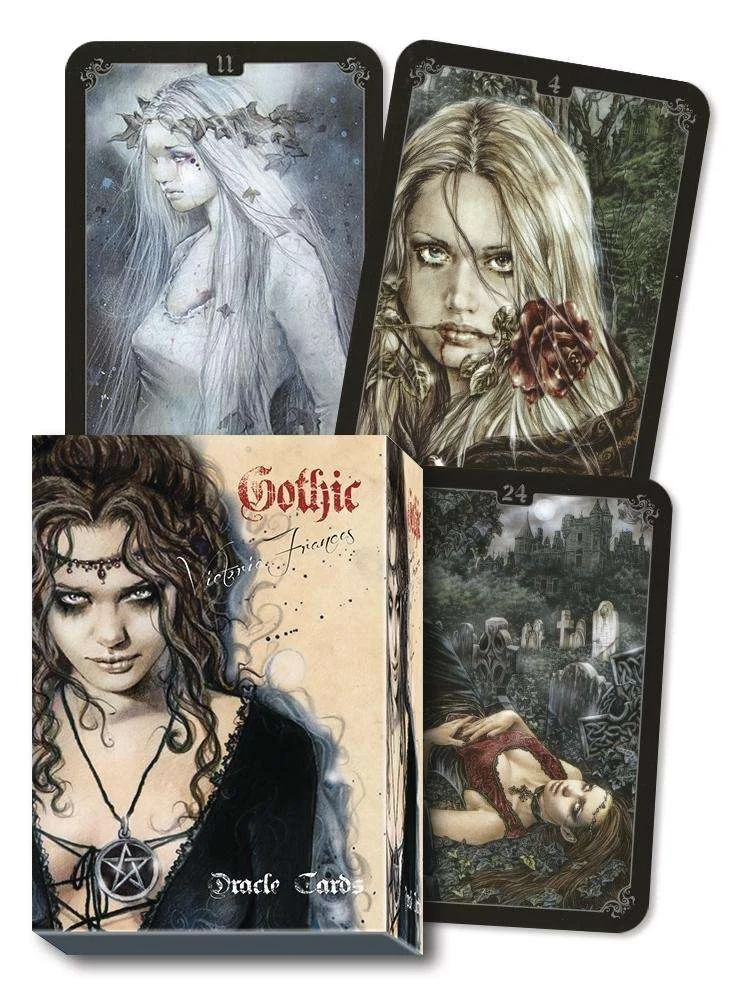Victoria Frances Gothic Oracle Cards Lo Scarabeo