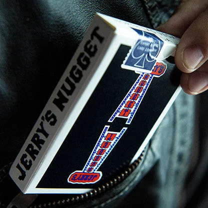 Vintage Feel Jerry's Nuggets (Black) Playing Cards