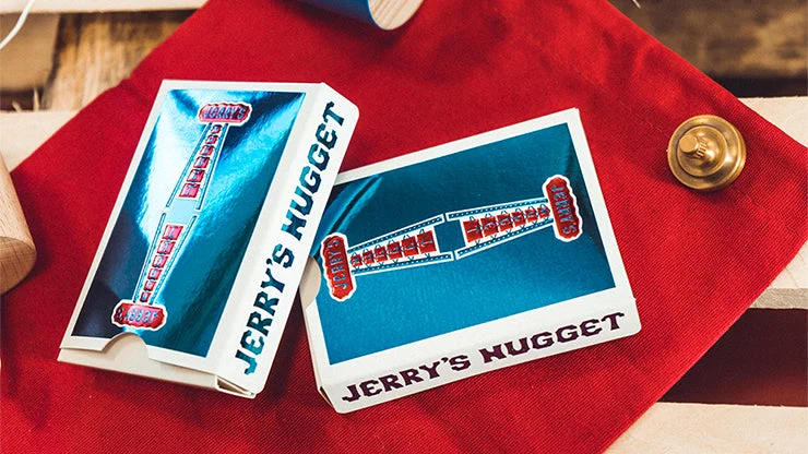 Vintage Feel Jerry's Nuggets Blue Foil Playing Cards