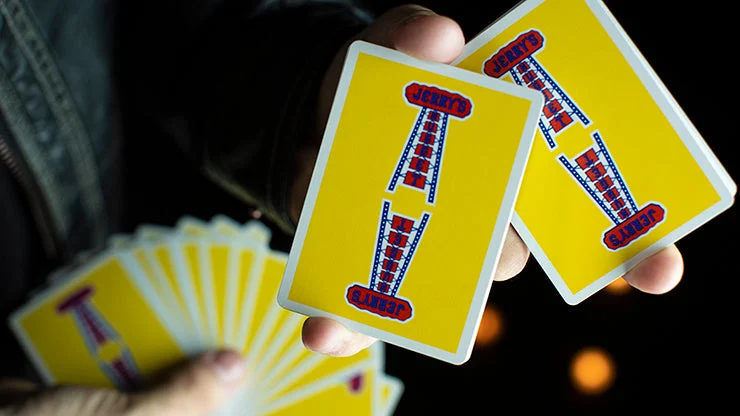 Vintage Feel Jerry's Nuggets (Yellow) Playing Cards
