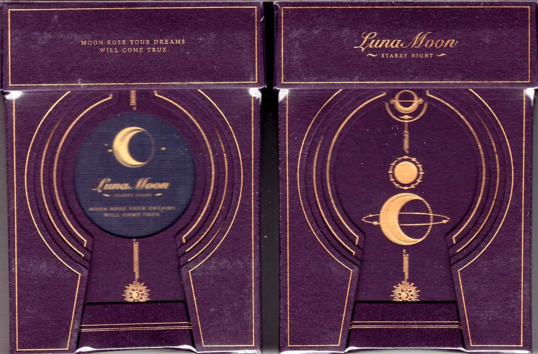 Violet Luna Moon Deluxe Edition Playing Cards USPCC