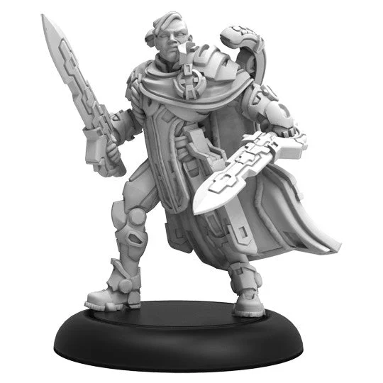 Warcaster: Neo-Mechanika - ISA Justicar Voss (metal)