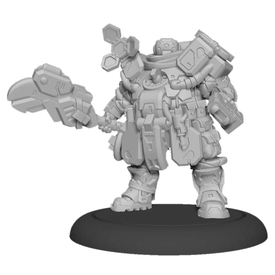 Warcaster: Neo-Mechanika - Marcher Worlds Solo: Combat Engineer (metal)