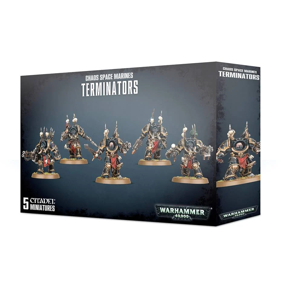 Warhammer 40K Chaos Space Marines Terminators