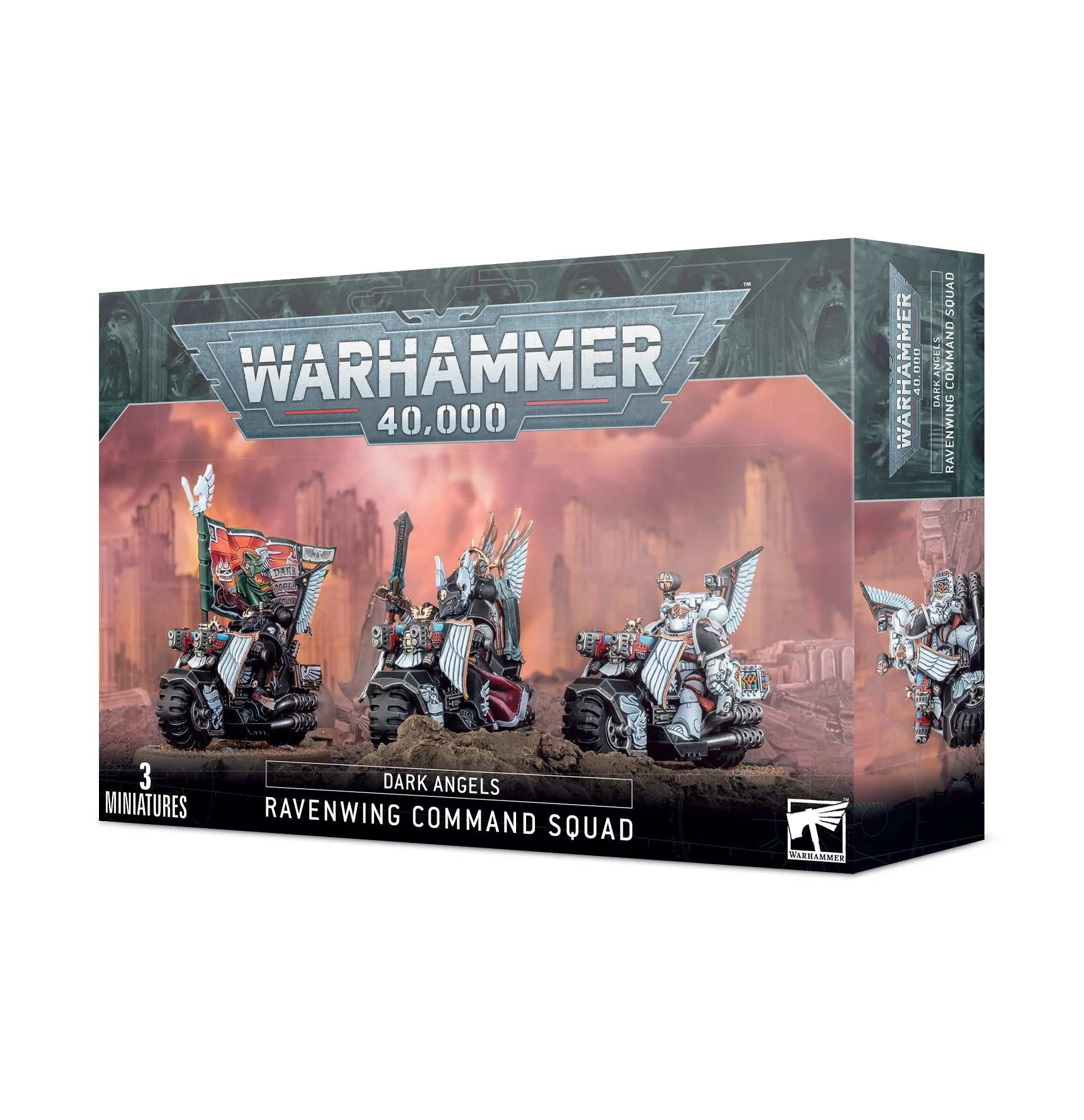 Warhammer 40K Dark Angels Ravenwing Command Squad
