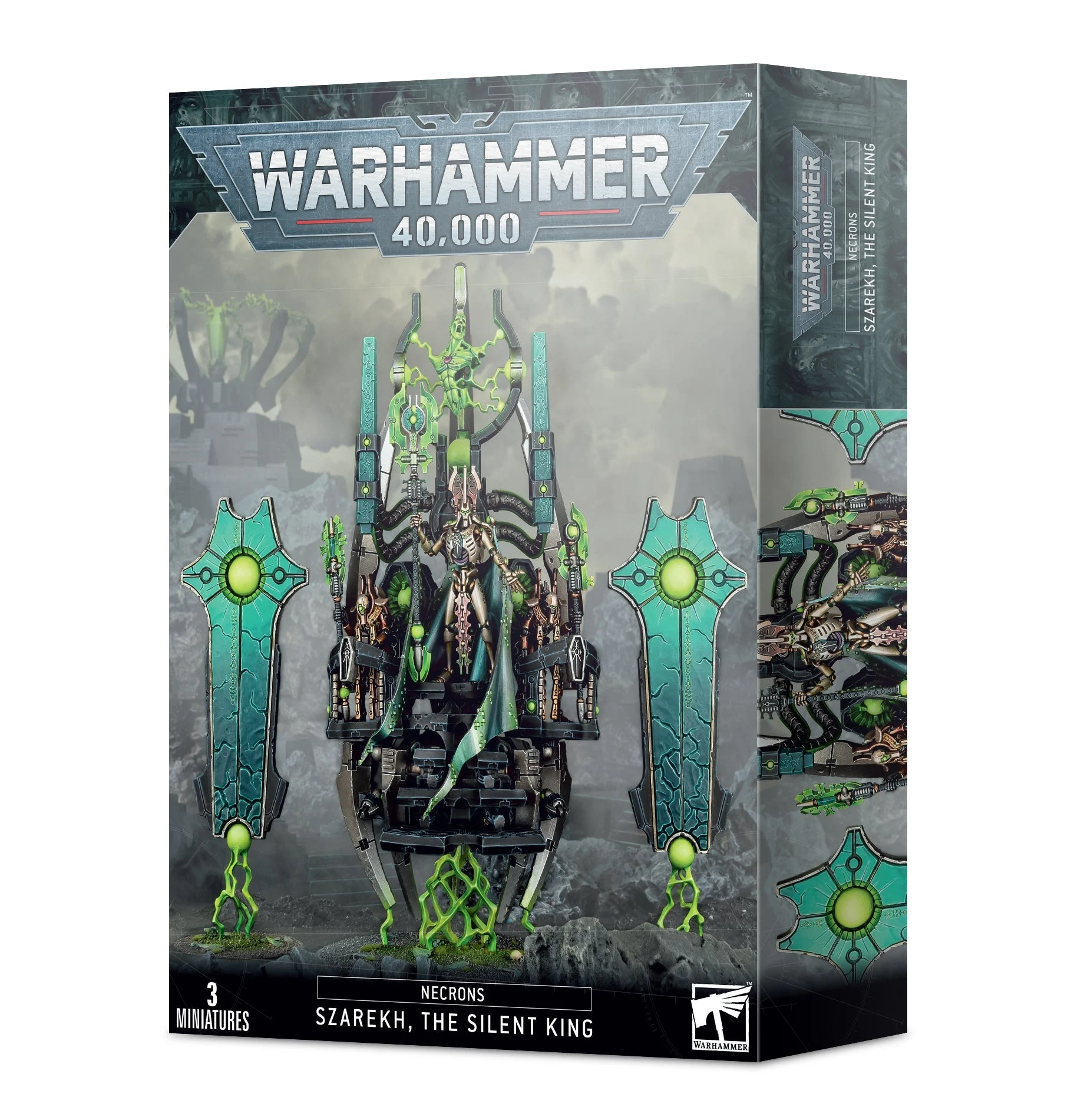 Warhammer 40K Necrons Szarekh the Silent King