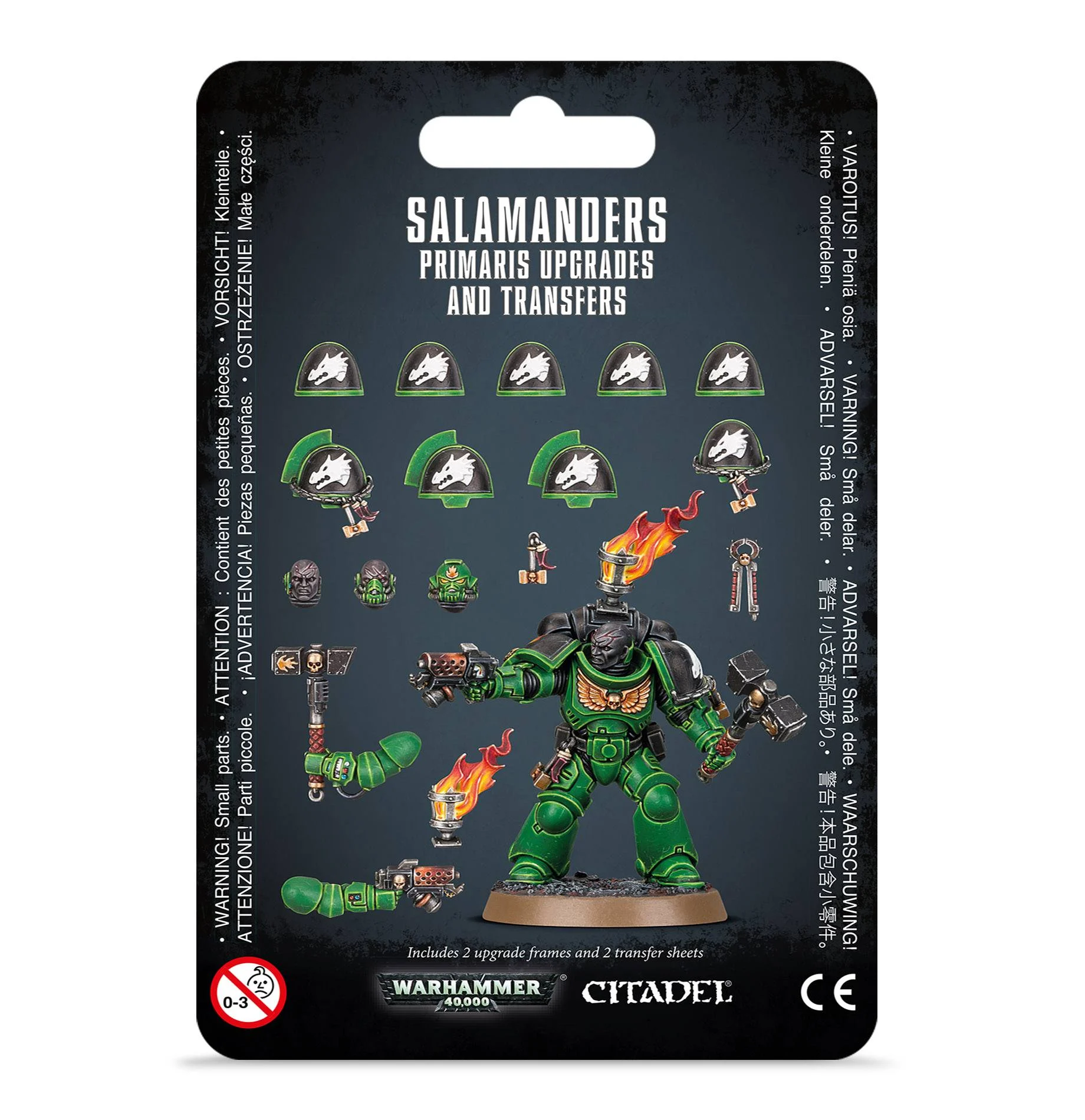 Warhammer 40K Salamanders Primaris Upgrades & Transfers