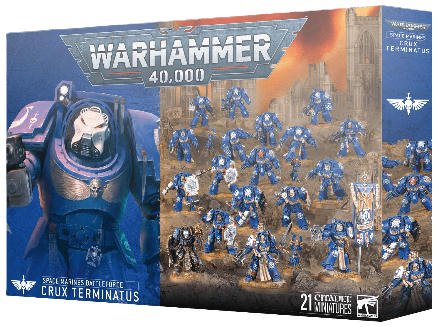 Warhammer 40K Space Marines Battleforce Crux Terminatus