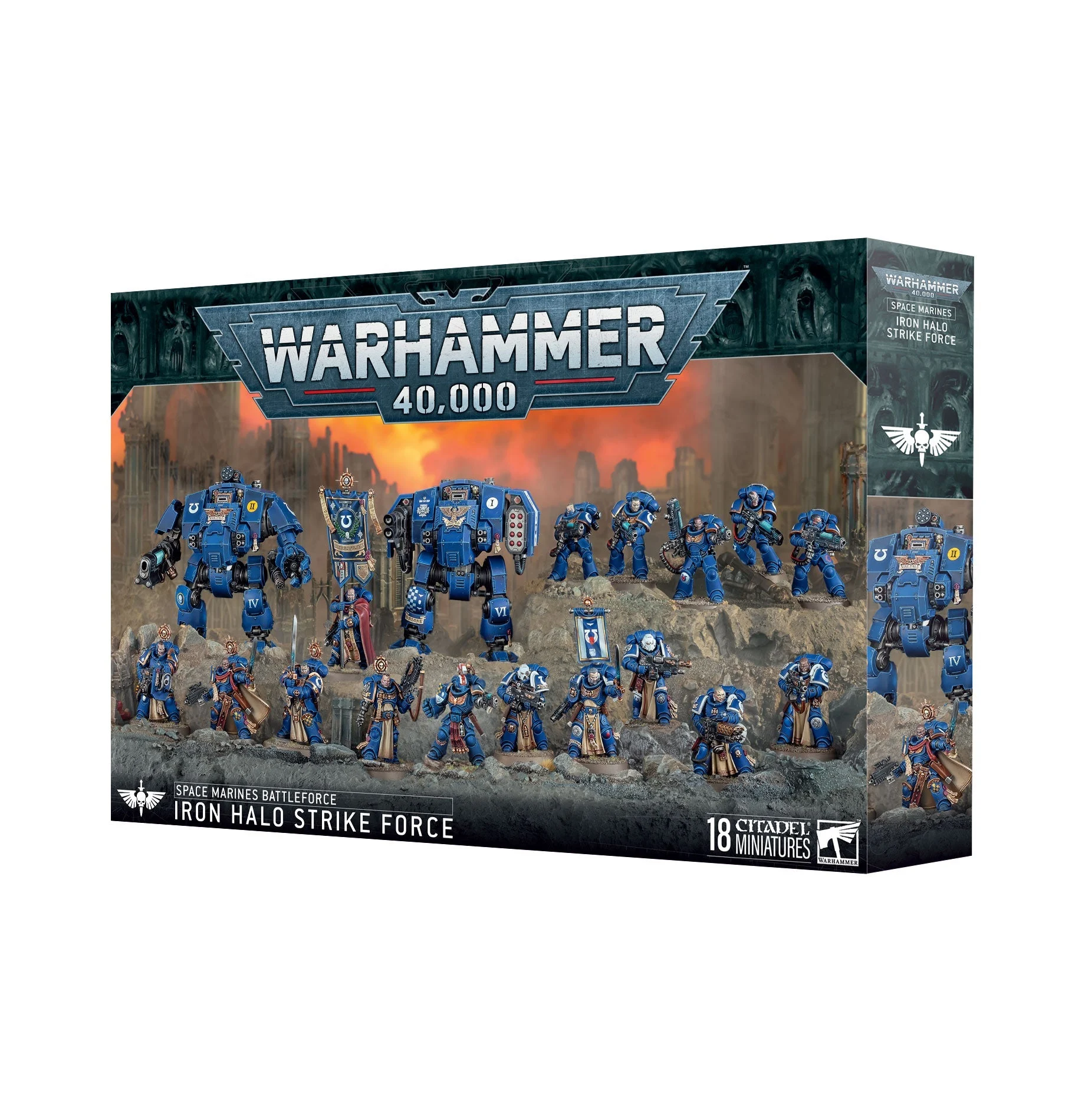 Warhammer 40K Space Marines Iron Halo Strike Force