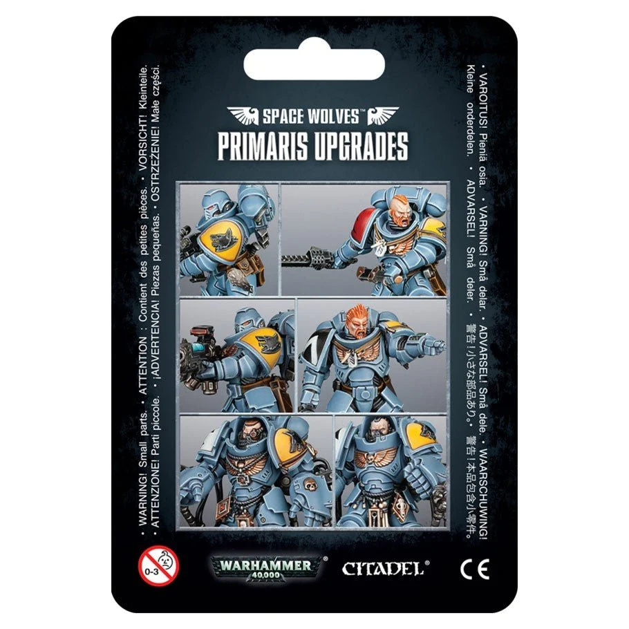 Warhammer 40K Space Wolves Primaris Upgrades