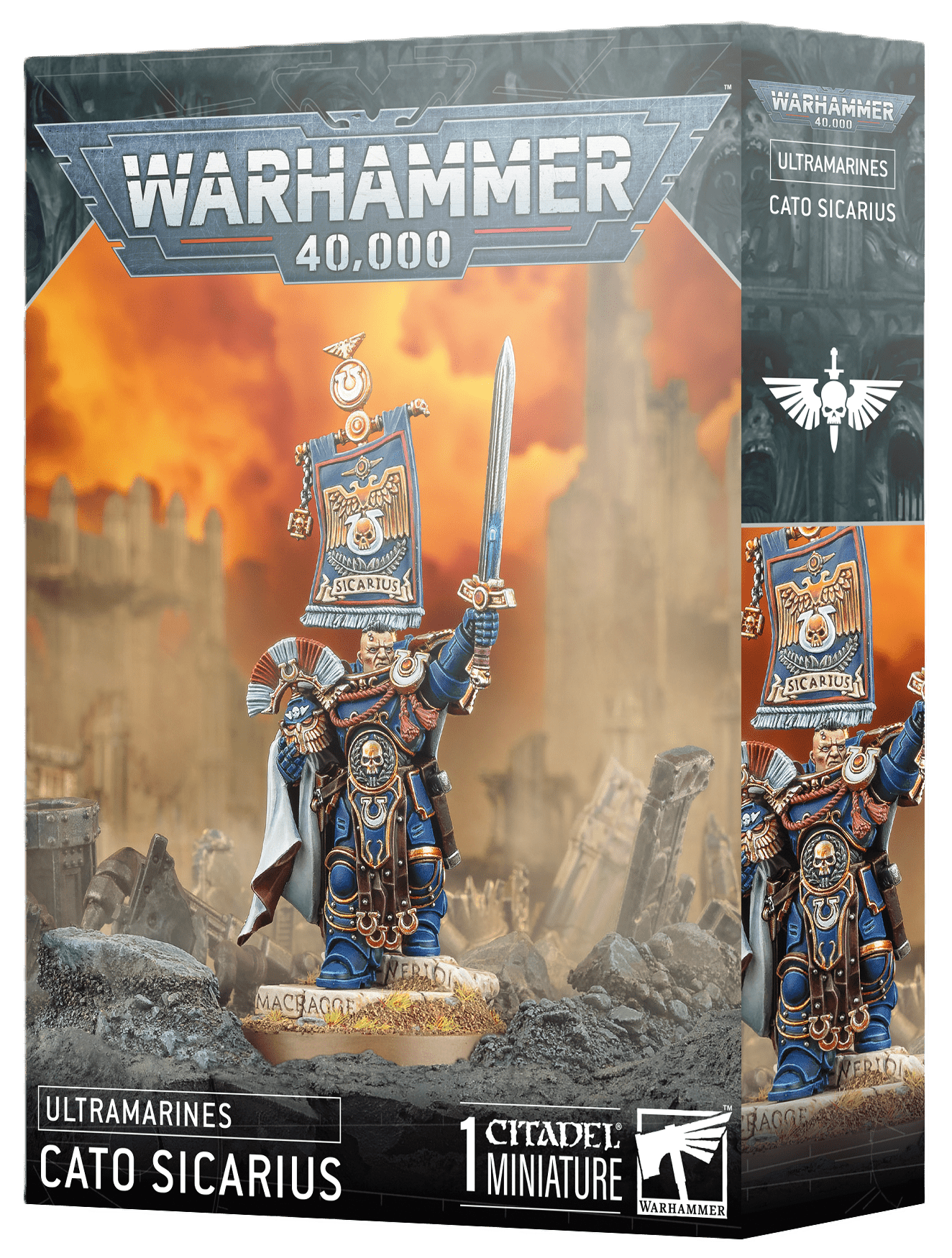 Warhammer 40K Ultramarines Cato Sicarius