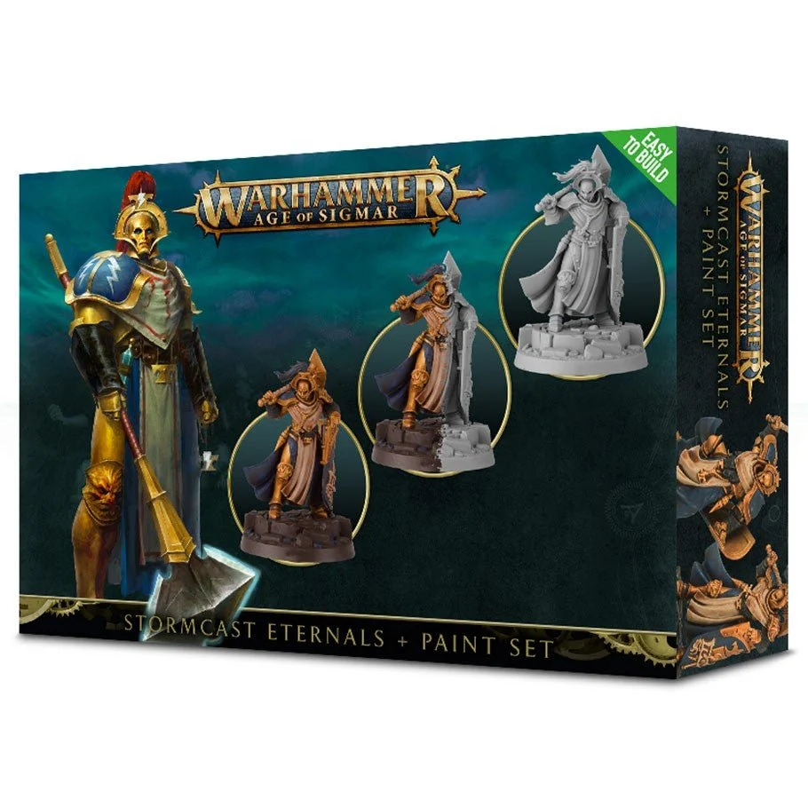 Warhammer: Age of Sigmar - Stormcast Eternals + Paint Set