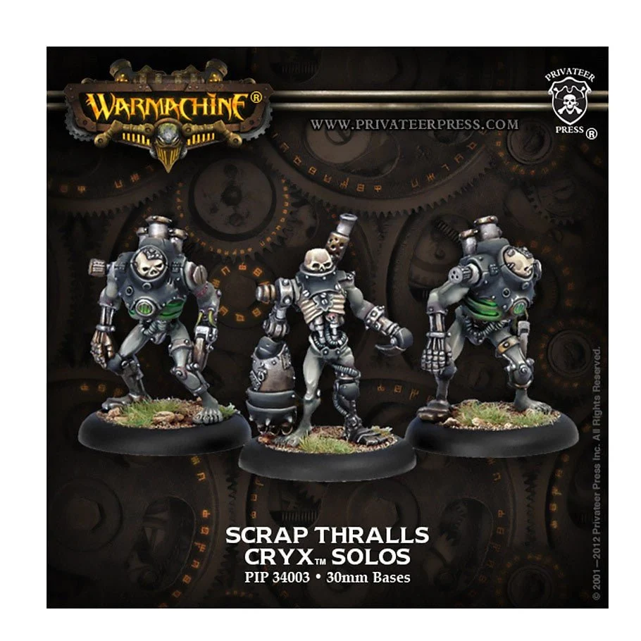 Warmachine: Cryx Scrap Thrall