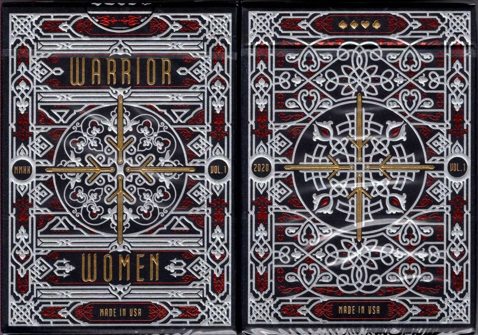 Warrior Women Playing Cards USPCC