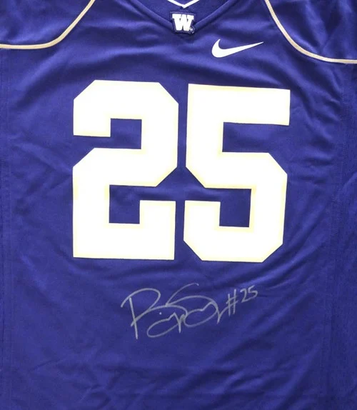 Washington Huskies Bishop Sankey Autographed Purple Nike Jersey Size XL MCS Holo Stock #73079