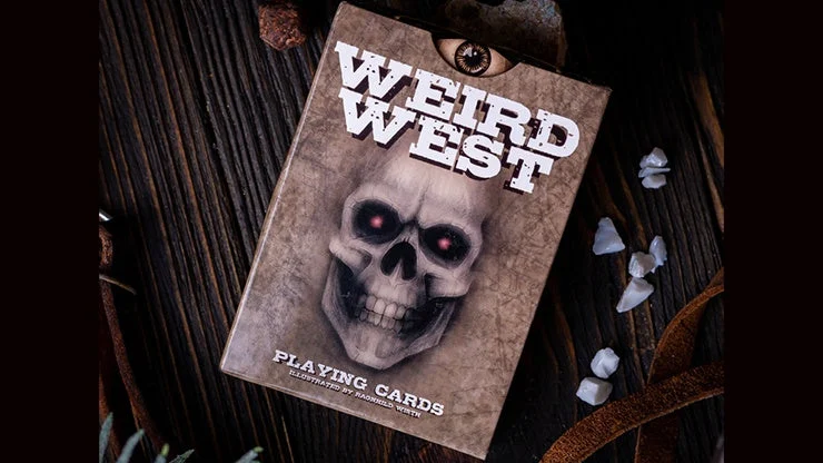 Weird Wild West Playing Cards