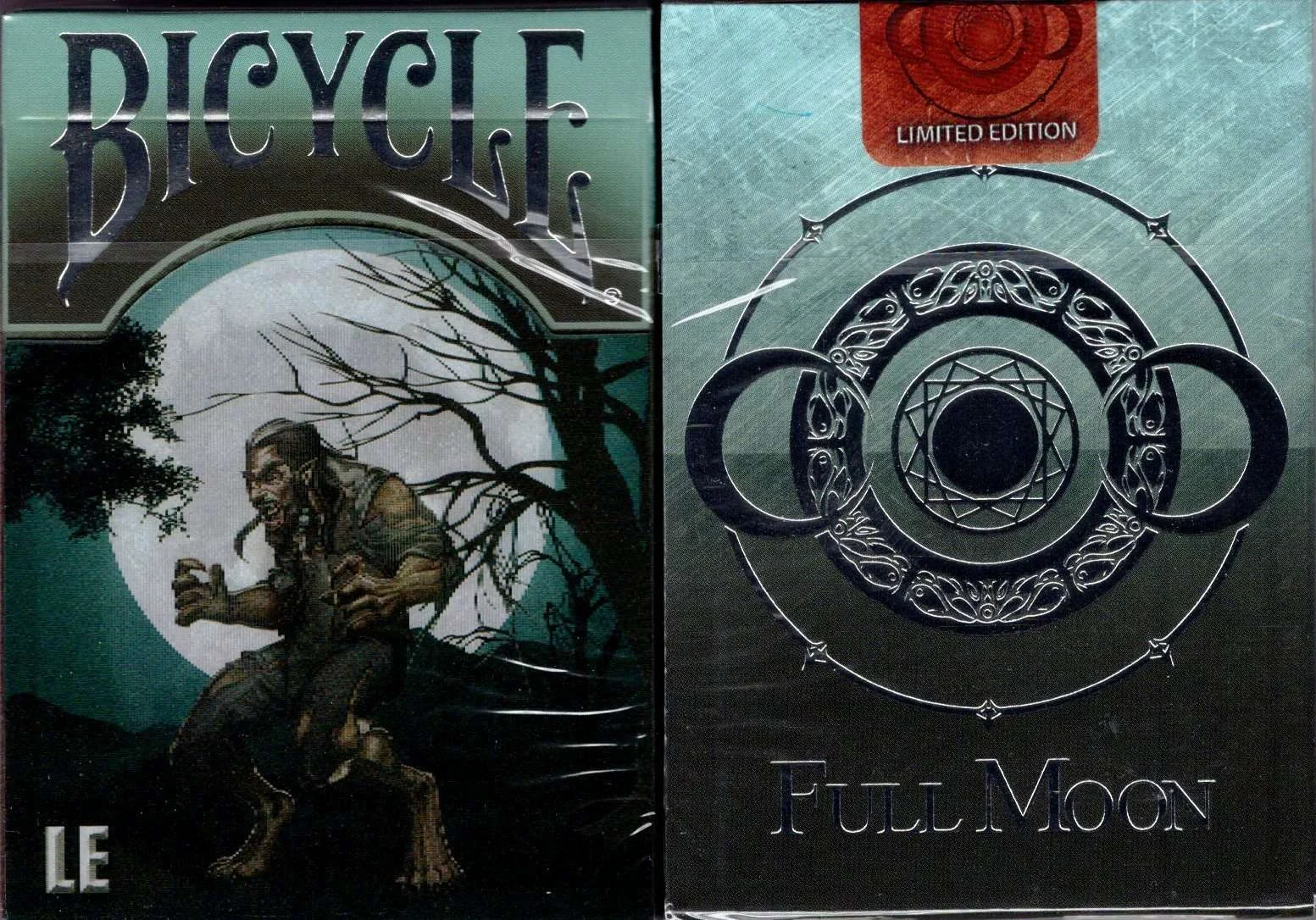 Werewolf Full Moon Limited Edition Bicycle Playing Cards