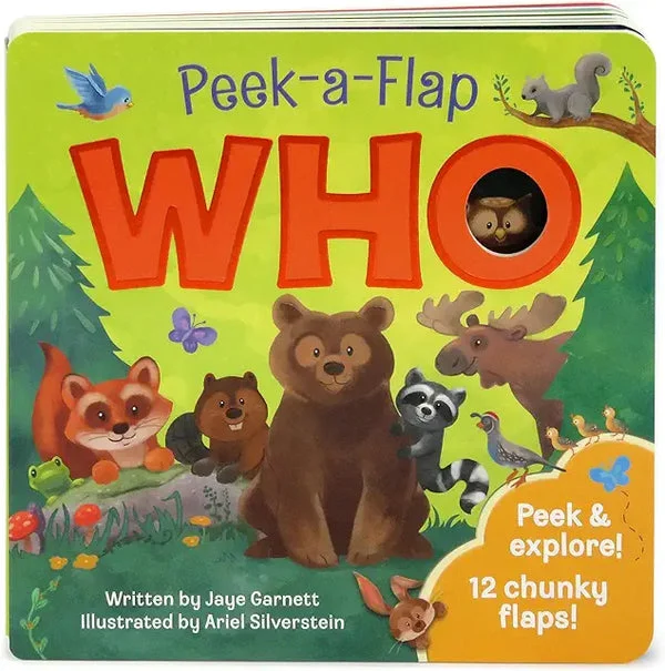 Who - Peek-a-Flap Lift-a-Flap Board Book for Babies and Toddlers