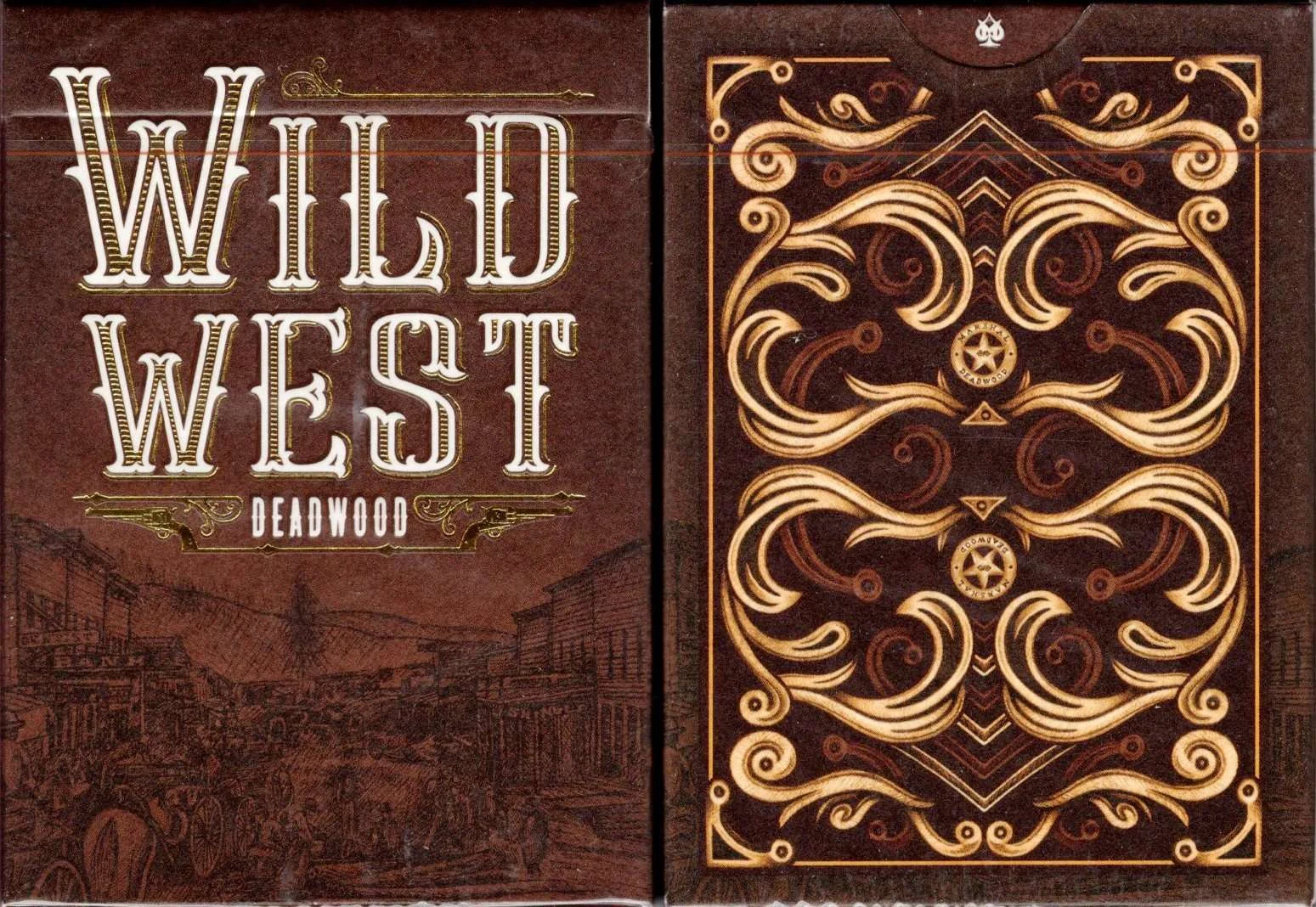 Wild West Deadwood Playing Cards LPCC