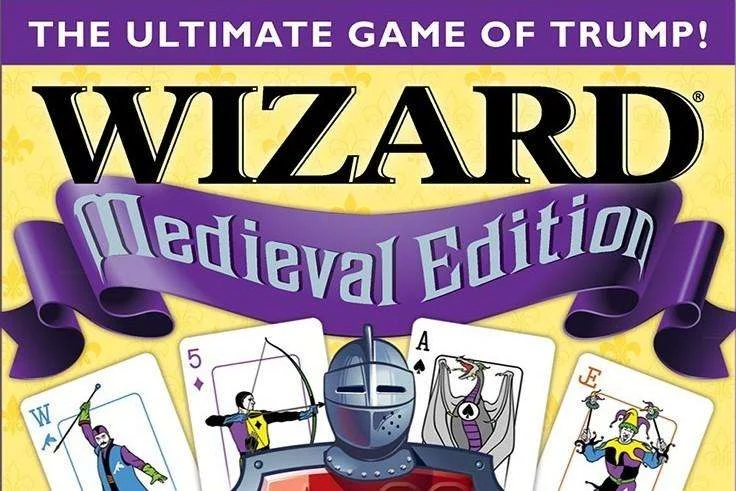 Wizard Medieval Edition Card Game USGS