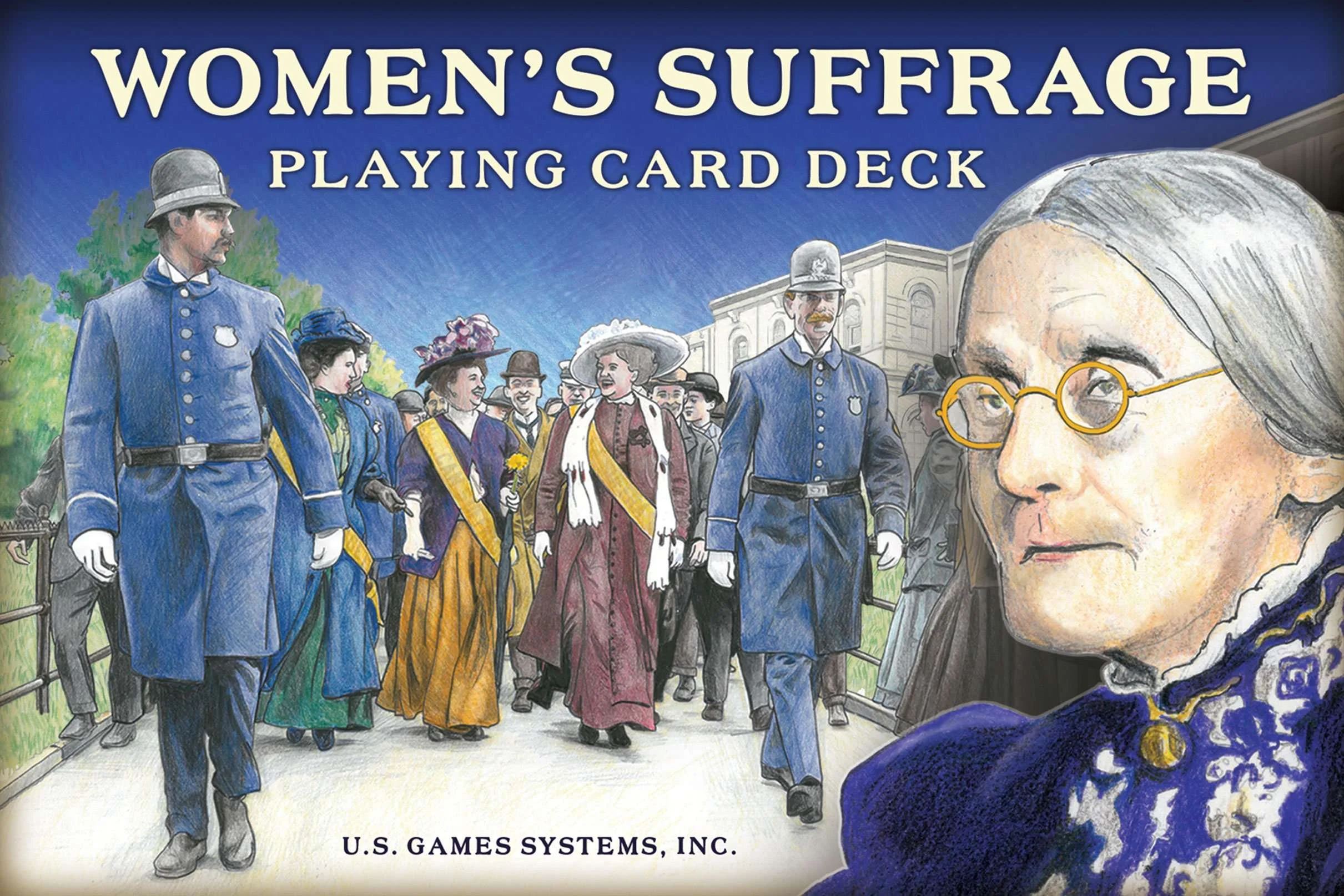 Women's Suffrage Playing Cards USGS