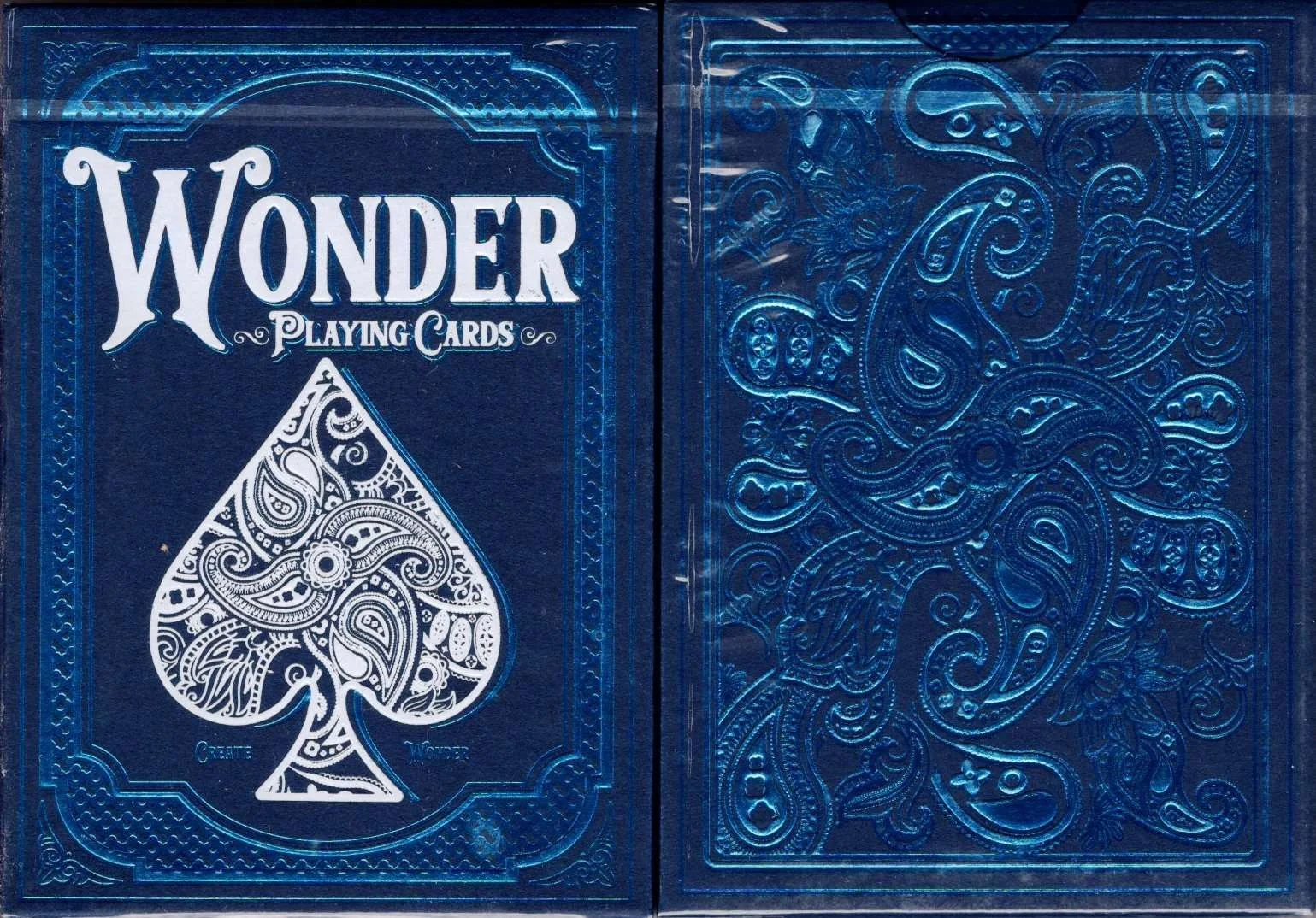 Wonder Blue Playing Cards USPCC