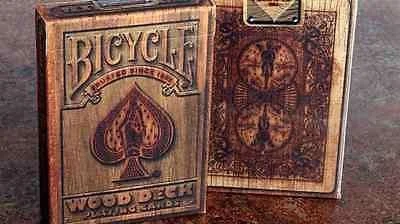 Wood Bicycle Playing Cards Deck