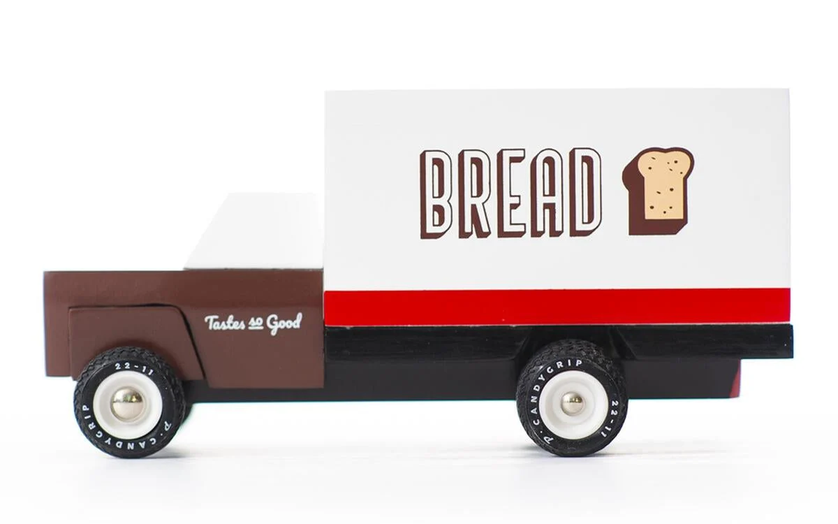 Wooden Design Bread Truck For Toddlers