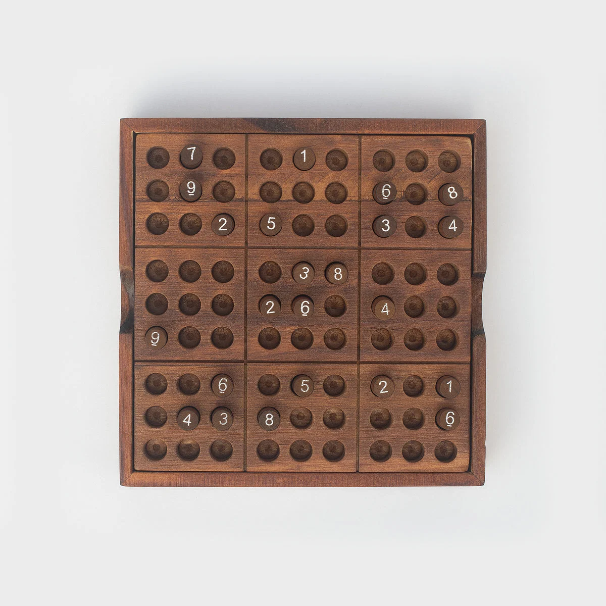 Wooden Sudoku Game